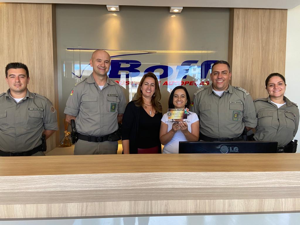 EMPRESAS ADEREM PROJETO DE DESTINAÇÃO DE ICMS PARA A BRIGADA MILITAR EM VACARIA