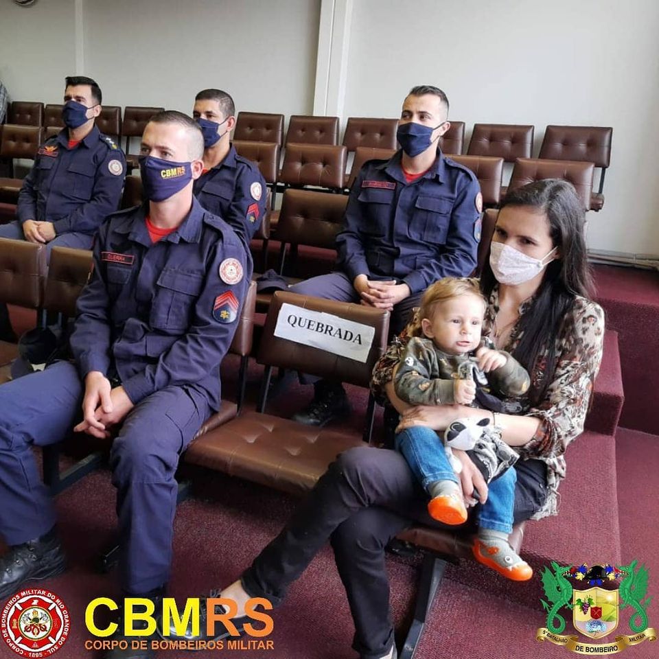 O Corpo de Bombeiros Militar do Rio Grande do Sul - CBMRS -  recebeu moção por parte da Câmara de Vereadores de Bento Gonçalves