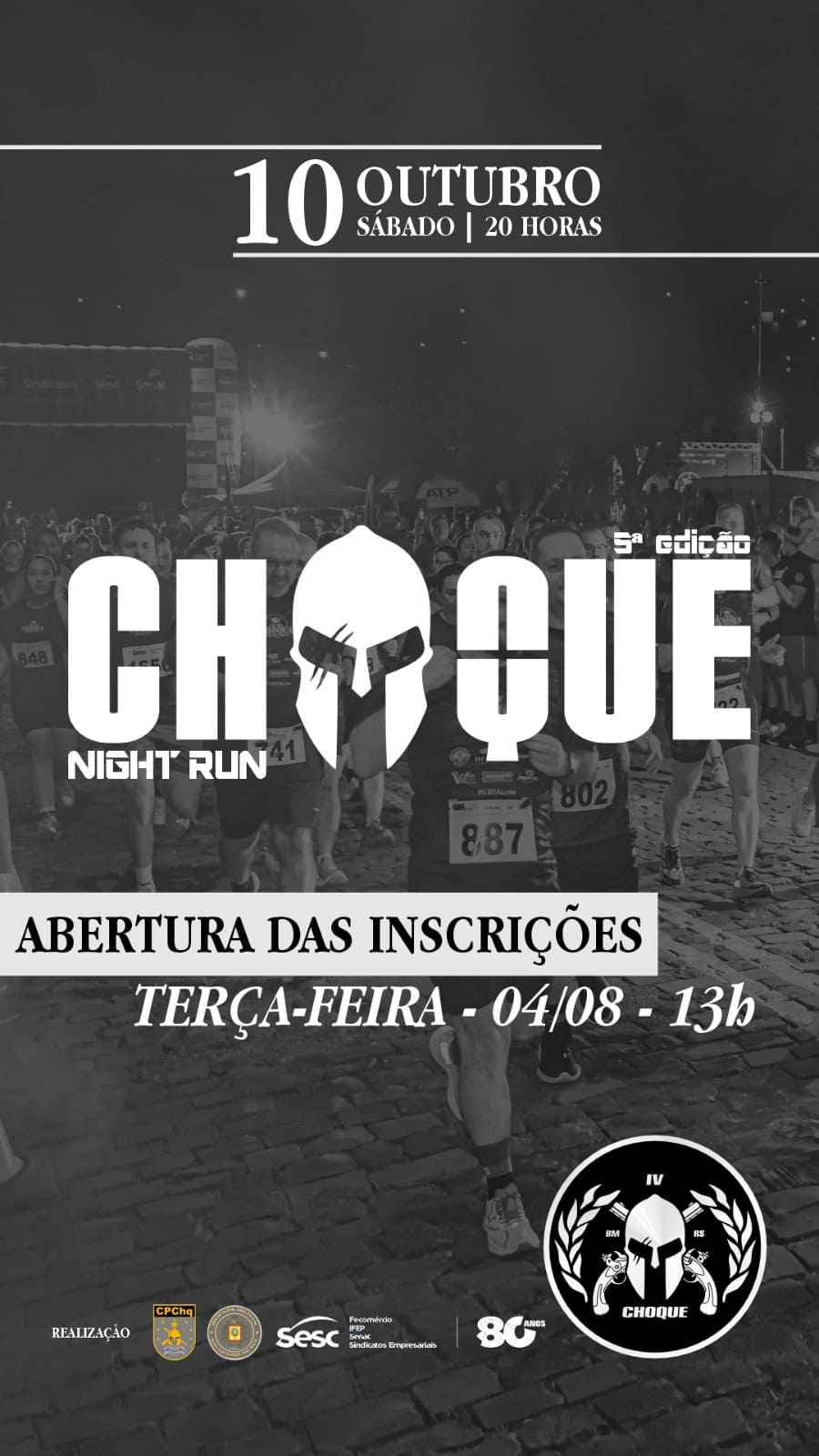 5ª edição da Choque Night Run