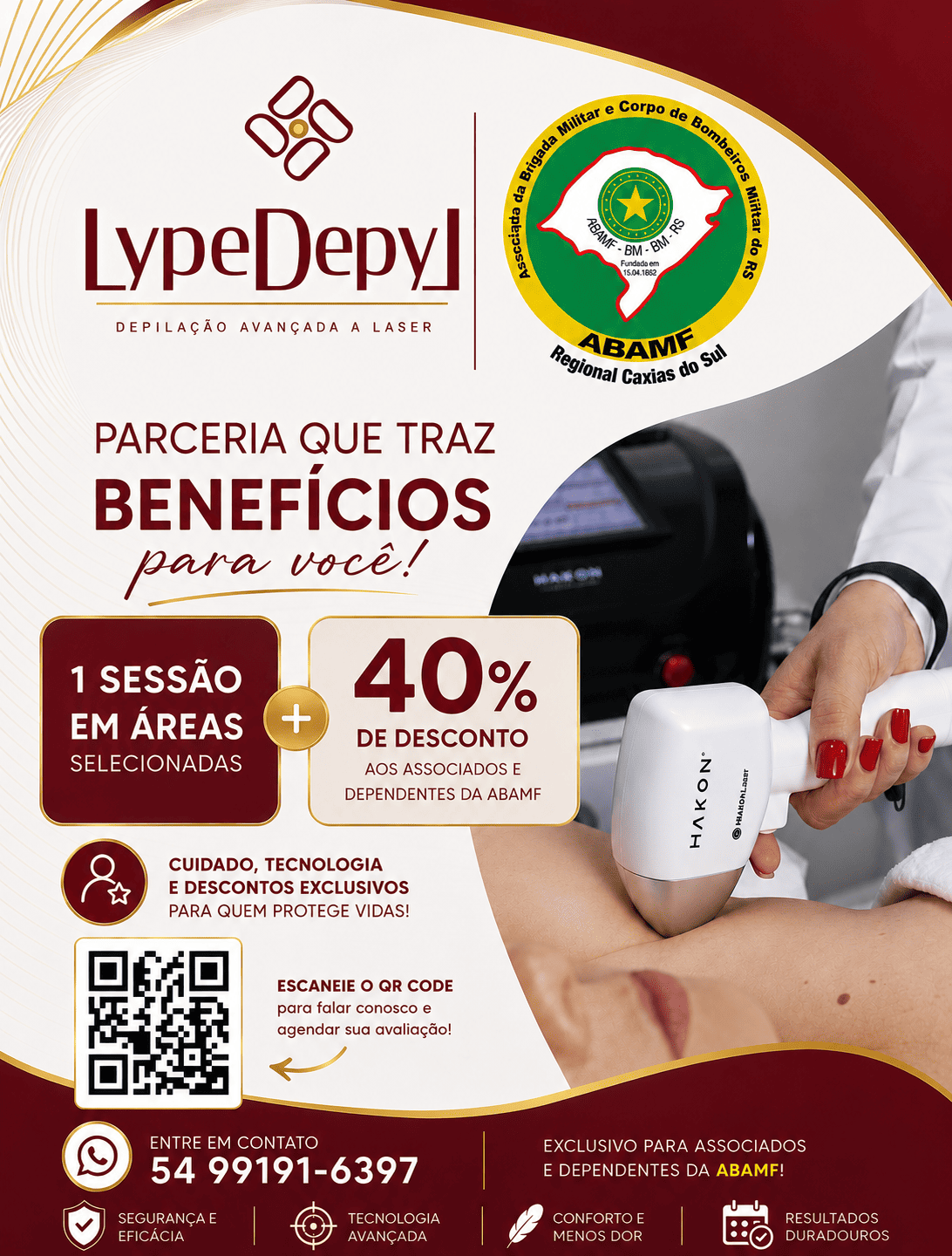 LypeDepyl Depilação Avançada a Laser