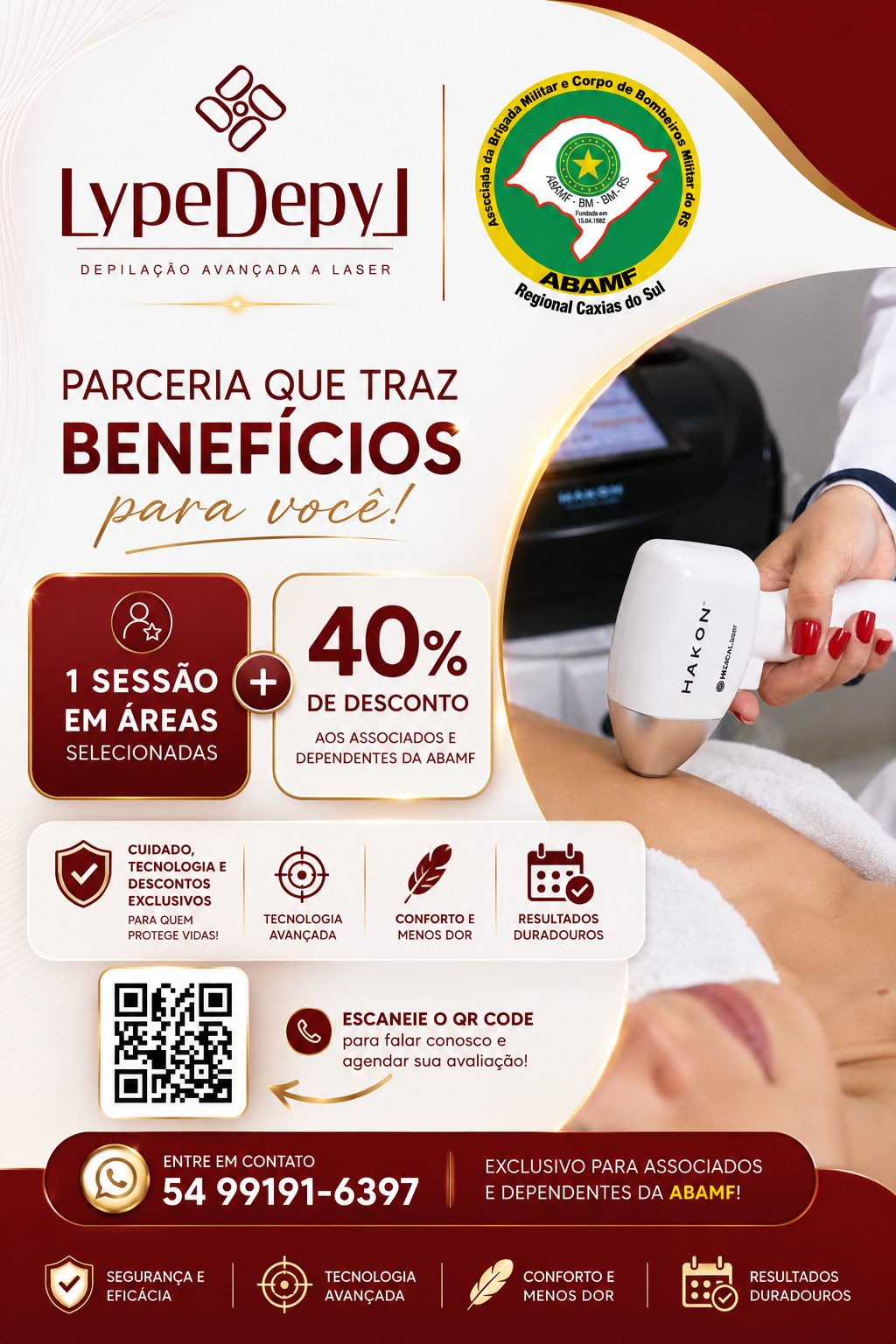 LypeDepyl Depilação Avançada a Laser