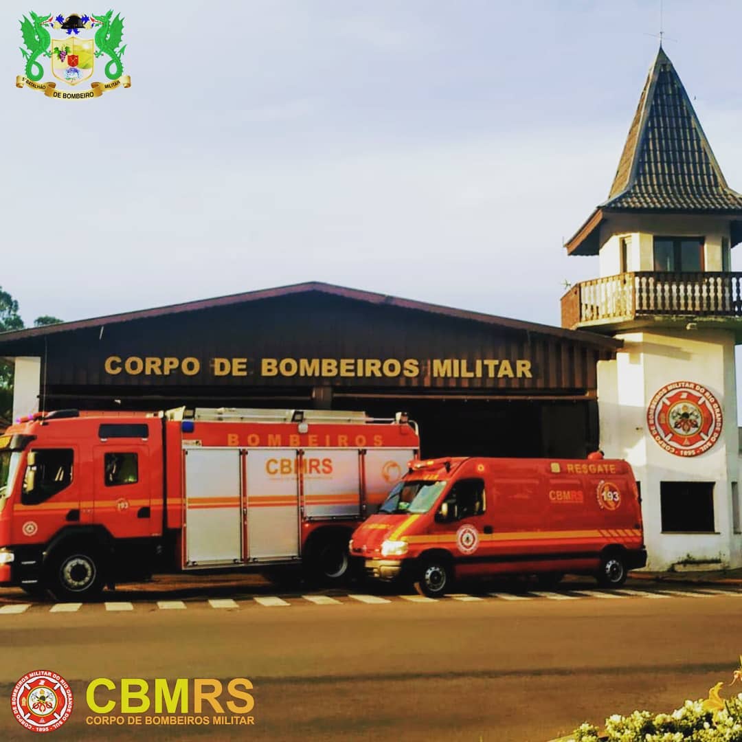 O Corpo de Bombeiros Militar do Rio Grande do Sul - CBMRS - salvou a vida de um bebê de dois meses no bairro Várzea Grande em Gramado