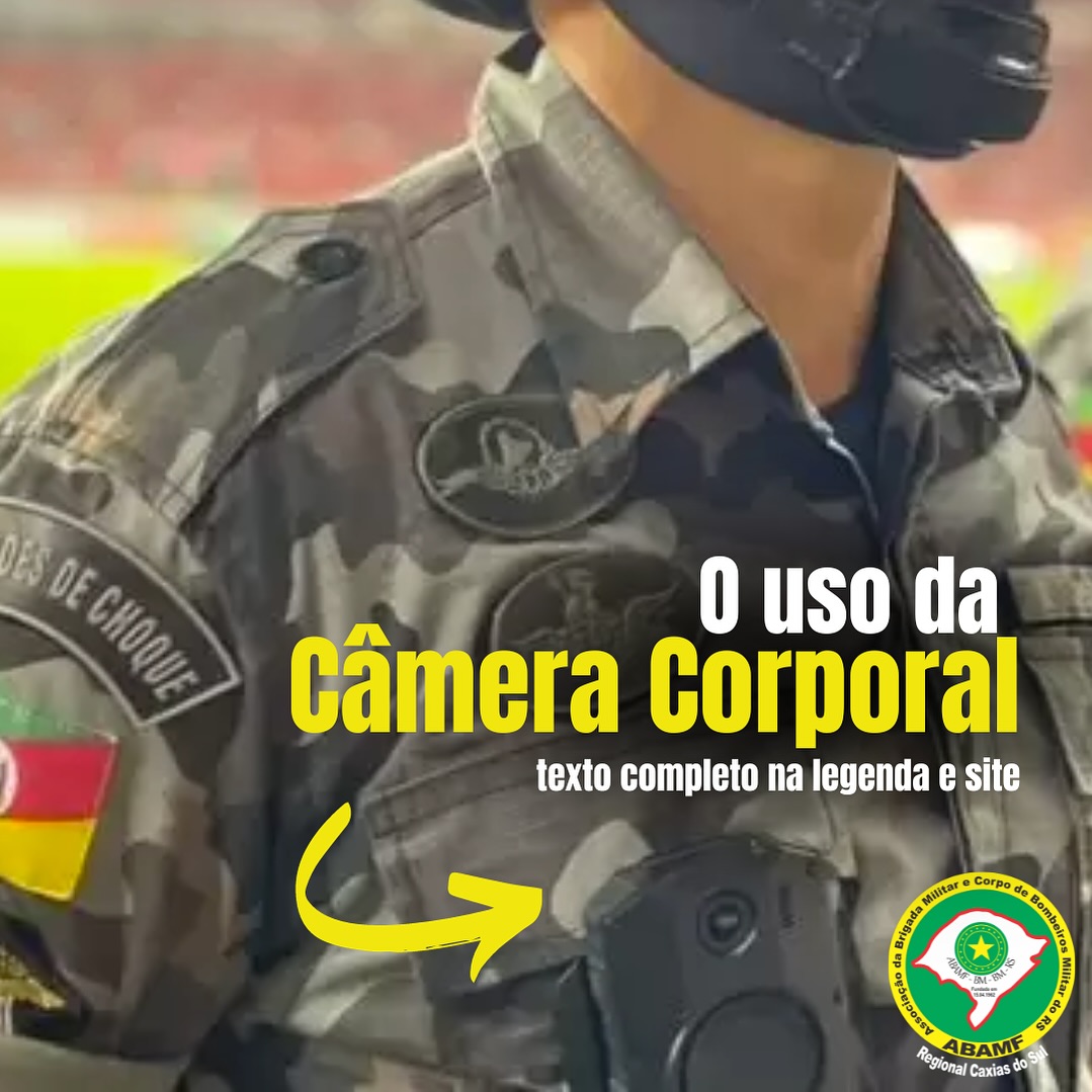 O uso da câmera corporal